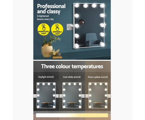 EMBELLIR LED HOLLYWOOD MIRROR