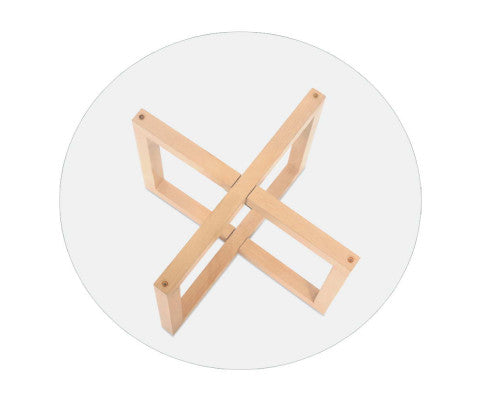 ROUND COFFEE TABLE - TEMPERED GLASS