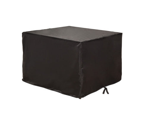 HAWAII 9PCE WICKER OUTDOOR DINING SETTING - BLACK