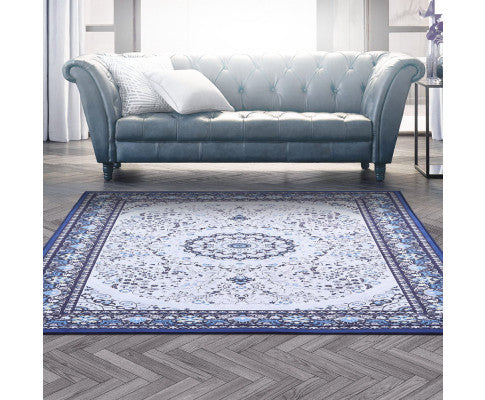 SOFT BLUE FLOOR RUG 160 X 230