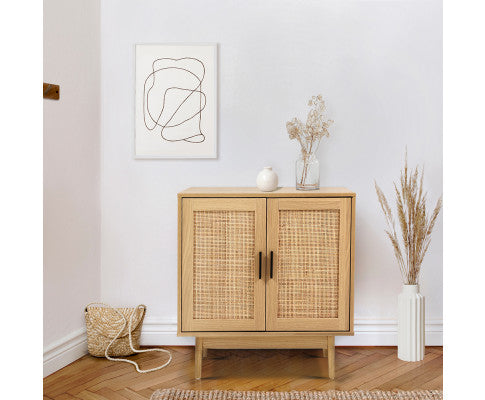 RATTAN BUFFET SIDEBOARD