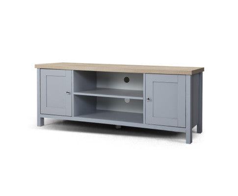 ENTERTAINMENT UNIT FRENCH PROVINCIAL STYLE - GREY 130 CM