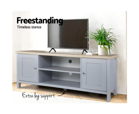 ENTERTAINMENT UNIT FRENCH PROVINCIAL STYLE - GREY 130 CM