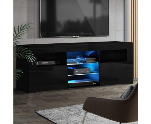 ENTERTAINMENT RGB LED - GLOSS BLACK 160 CM