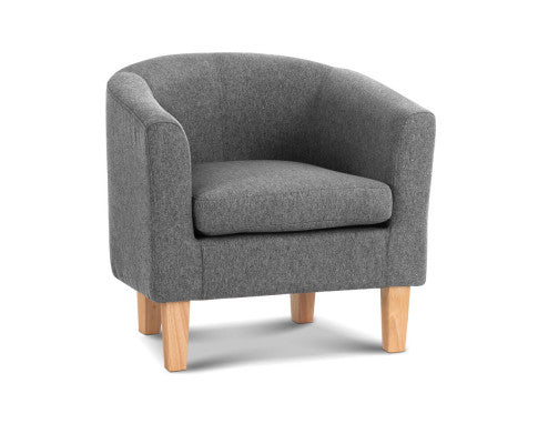 ABBY ARMCHAIR - GREY