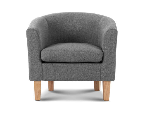 ABBY ARMCHAIR - GREY