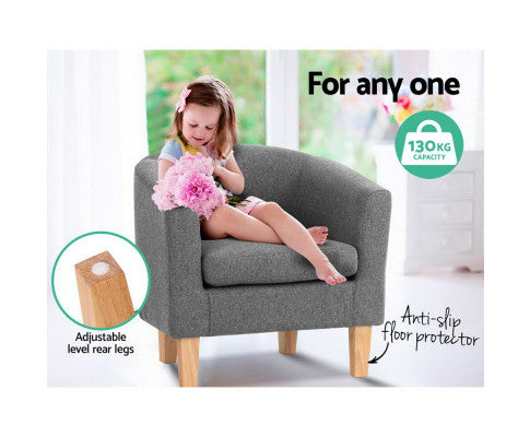ABBY ARMCHAIR - GREY