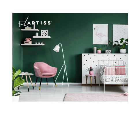 RETRO ARMCHAIR VELVET PINK