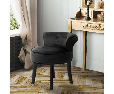 ABELLA DRESSING TABLE STOOL WITH BACK REST