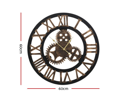 VINTAGE INDUSTRIAL WALL CLOCK - LARGE