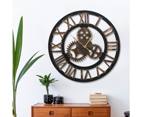 VINTAGE INDUSTRIAL WALL CLOCK - LARGE