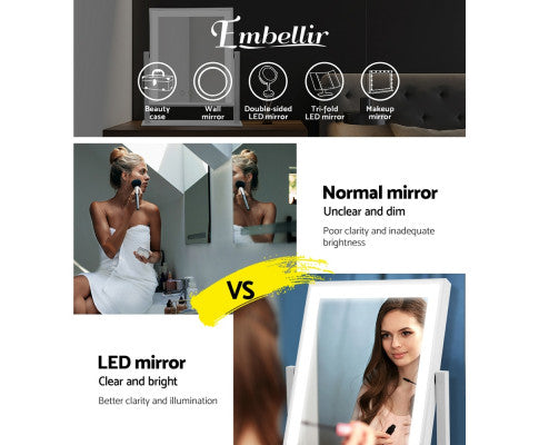 EMBELLIR LED HOLLYWOOD MIRROR