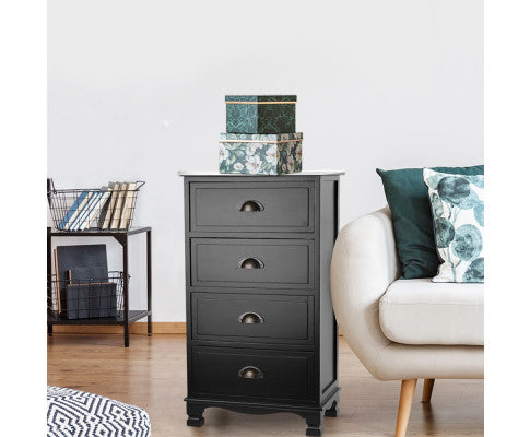 VINTAGE STYLE BEDSIDE TABLE
