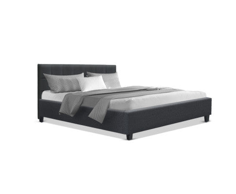 SOHO BED FRAME - QUEEN BED CHARCOAL