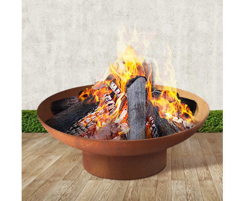 OUTDOOR FIRE PIT - VINTAGE RUSTIC BOWL 7OCM