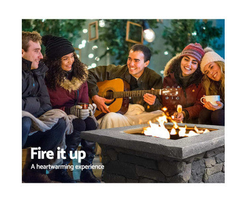 OUTDOOR FIRE PIT - CHARCOAL FIREPLACE