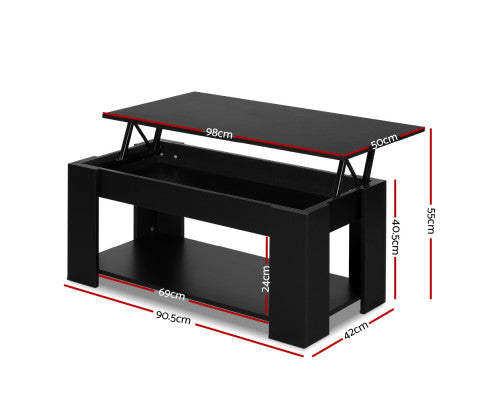 COFFEE TABLE WITH LIFT UP STORAGE