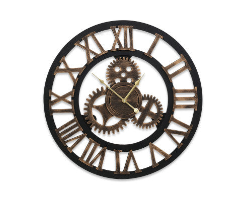 VINTAGE INDUSTRIAL WALL CLOCK - LARGE