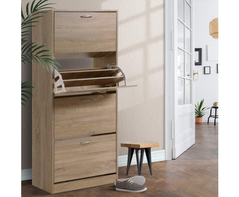 ARTISS 60 PAIR SHOE STORAGE CABINET